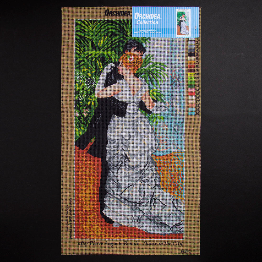 ORCHİDEA 35 x 70 cm Dans Eden Çift Baskılı Goblen 1429Q